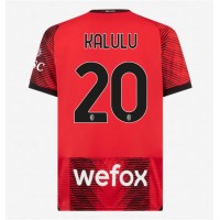 AC Milan Pierre Kalulu #20 Hemmatröja 2023-24 Korta ärmar